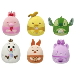JazWares Squishmallow 5 Inch Disney Scented Squad Mystery Bag 2024 - Owl & Goose Gifts| Surprise Collectibles