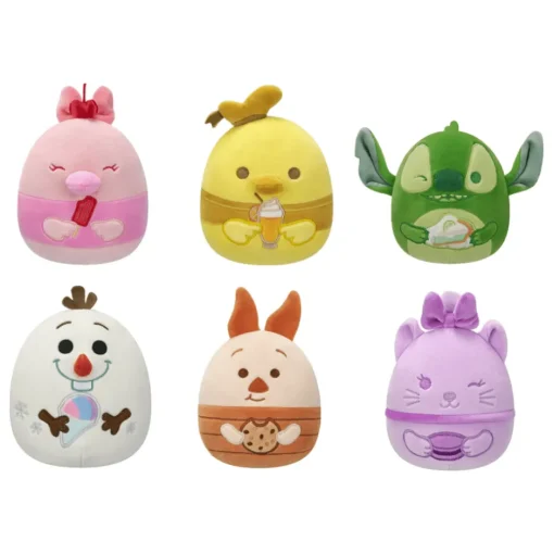 JazWares Squishmallow 5 Inch Disney Scented Squad Mystery Bag 2024 - Owl & Goose Gifts| Surprise Collectibles