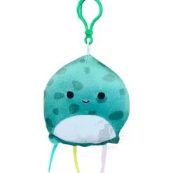 JazWares Squishmallow 3.5 Inch Forina the Jellyfish Plush Clip - Owl & Goose Gifts| Plush Clips