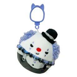JazWares Squishmallow 3.5 Inch Ms. K the Clown Halloween Plush Clip - Owl & Goose Gifts| Plush Clips