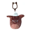 JazWares Squishmallow 3.5 Inch Rico the Brownie Chocolate Lab Plush Clip - Owl & Goose Gifts| Plush Clips