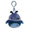 JazWares Squishmallow 3.5 Inch Tyrone the Beetle Plush Clip - Owl & Goose Gifts| Plush Clips