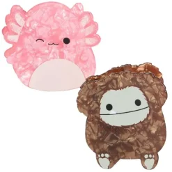 Owl & Goose Gifts Squishmallow Benny and Archie Hair Clip Set -| Lifestyle