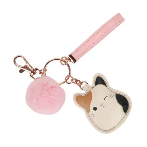 Owl & Goose Gifts Squishmallow Cam the Cat Multi Charm Keychain -| Keychains|Lifestyle