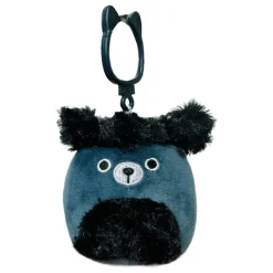Jazwares Squishmallow Clip Black Poodle - Jettward 3.5 Inch| Plush Clips