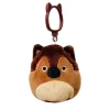 Jazwares Squishmallow Clip German Shepherd - Mario 3.5 Inch| Plush Clips