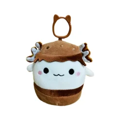 JazWares Squishmallow Clip Smores Axolotl - Prometheus 3.5 Inch| Plush Clips