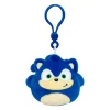 Jazwares Squishmallow Clip Sonic the Hedgehog - Sega 3.5 Inch| Plush Clips