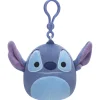 Jazwares Squishmallow Clip Stitch - Disney 3.5 Inch| Plush Clips
