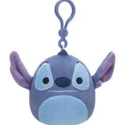 Jazwares Squishmallow Clip Stitch - Disney 3.5 Inch| Plush Clips