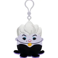 Jazwares Squishmallow Clip Ursula - Disney Villains 3.5 Inch| Plush Clips