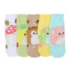 Owl & Goose Gifts Squishmallow Women's 5 Pack Scalloped Edge Socks -| Lifestyle