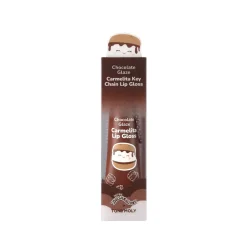 Owl & Goose Gifts Squishmallow X TONYMOLY Carmelita's Chocolate Glaze Lip Gloss| Lifestyle