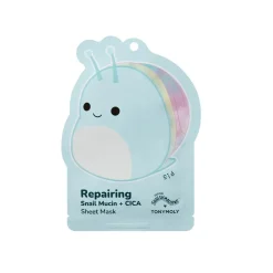 Owl & Goose Gifts Squishmallow X TONYMOLY Sid's Repairing Snail Mucin + CICA Sheet Mask -| Lifestyle