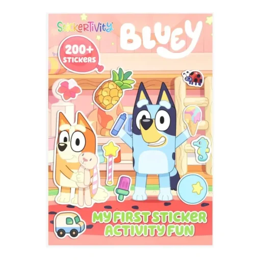 Owl & Goose Gifts Stickertivity Bluey: My First Sticker Activity Fun -| Plush Toys|Stickers & Stationary