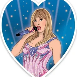 Owl & Goose Gifts Taylor Greatest Era Heart Vinyl Sticker by The Found -| Stickers & Stationary