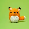 Owl & Goose Gifts The Woobles Felix the Fox Beginner Crochet Kit -| Plush Toys|Activities & Crafts