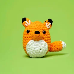 Owl & Goose Gifts The Woobles Felix the Fox Beginner Crochet Kit -| Plush Toys|Activities & Crafts