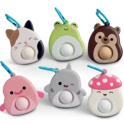 Owl & Goose Gifts Top Trenz 3.5 Inch Squishmallow Mega Pop Keychain Fidget Toy -| Keychains|Sensory Toys