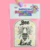 Owl & Goose Gifts Turtle's Soup Bee Kind Suncatcher Sticker -| Stickers & Stationary