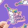 Owl & Goose Gifts Turtle's Soup Bee-Haw Cowboy Vinyl Sticker -| Stickers & Stationary
