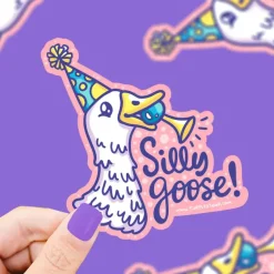 Owl & Goose Gifts Turtle's Soup Bee-Haw Cowboy Vinyl Sticker -| Stickers & Stationary