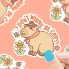 Owl & Goose Gifts Turtle's Soup Bee-Haw Cowboy Vinyl Sticker -| Stickers & Stationary