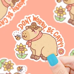 Owl & Goose Gifts Turtle's Soup Bee-Haw Cowboy Vinyl Sticker -| Stickers & Stationary