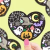 Owl & Goose Gifts Turtle's Soup Spooky Heart Halloween Vinyl Sticker -| Stickers & Stationary
