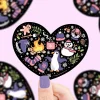 Owl & Goose Gifts Turtle's Soup Winter Heart Holiday Vinyl Sticker -| Stickers & Stationary