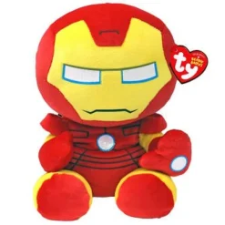 Owl & Goose Gifts Ty Beanie Babies 8 Inch Iron Man Marvel Plush Toy -| Plush Toys