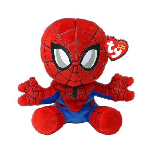 Owl & Goose Gifts Ty Beanie Babies 8 Inch Spiderman Marvel Plush Toy -| Plush Toys