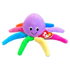 Owl & Goose Gifts Ty Beanie Babies Blinky the Octopus 30th Anniversary Plush Toy -| Plush Toys
