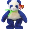 Owl & Goose Gifts Ty Beanie Babies Domino the Panda 30th Anniversary Plush Toy| Plush Toys