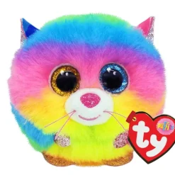 Owl & Goose Gifts Ty Beanie Balls 4 Inch Gizmo the Rainbow Cat Plush Toy -| Plush Toys