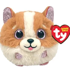 Owl & Goose Gifts Ty Beanie Balls 4 Inch Tanner the Corgi Dog Plush Toy -| Plush Toys