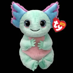 Owl & Goose Gifts Ty Beanie Bellies 8 Inch Alex the Blue Axolotl Plush Toy -| Plush Toys