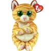 Owl & Goose Gifts Ty Beanie Bellies 8 Inch Mango the Orange Cat Plush Toy -| Plush Toys