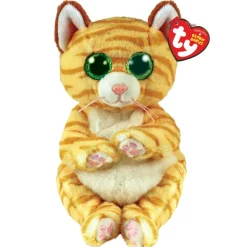 Owl & Goose Gifts Ty Beanie Bellies 8 Inch Mango the Orange Cat Plush Toy -| Plush Toys
