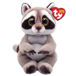 Owl & Goose Gifts Ty Beanie Bellies 8 Inch Petey the Raccoon Plush Toy -| Plush Toys