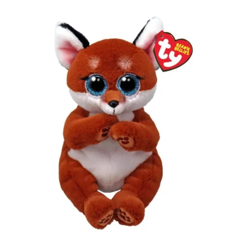 Owl & Goose Gifts Ty Beanie Bellies 8 Inch Witt the Fox Plush Toy -| Plush Toys