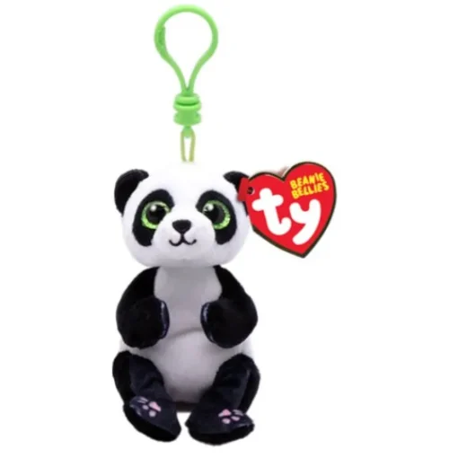 Owl & Goose Gifts Ty Beanie Bellies 4 Inch Ying the Panda Plush Clip -| Plush Toys|Plush Clips