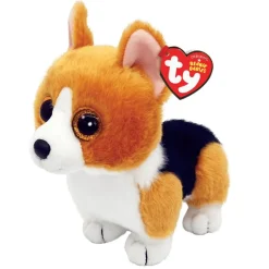 Owl & Goose Gifts Ty Beanie Boos 6 Inch Colin the Corgi Plush Toy -| Plush Toys