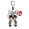Owl & Goose Gifts Ty Beanie Boos 3 Inch Oakie the Raccoon Plush Clip -| Plush Toys|Plush Clips