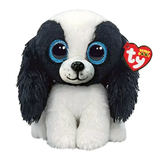 Owl & Goose Gifts Ty Beanie Boos 6 Inch Sissy the Black Cocker Spaniel Plush Toy -| Plush Toys
