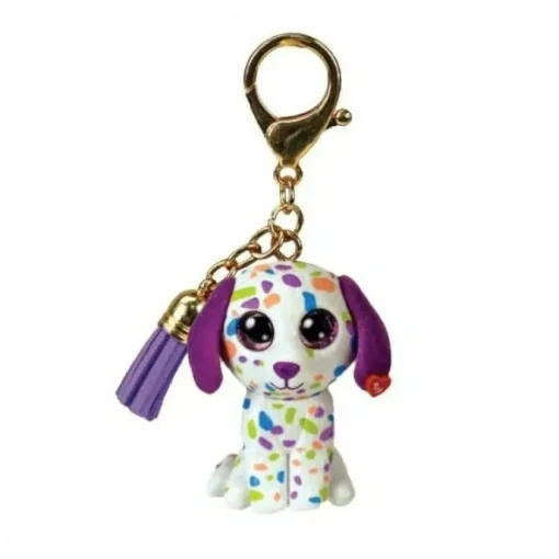 Owl & Goose Gifts Ty Mini Boos 2.5 Inch Darling the Dalmation Clip -| Plush Toys|Keychains
