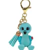 Owl & Goose Gifts Ty Mini Boos 2.5 Inch William the Blue Flamingo Clip -| Plush Toys|Keychains