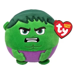 Owl & Goose Gifts Ty Puffies Beanie Ball 4 Inch Hulk -| Plush Toys