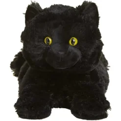 Owl & Goose Gifts Warmies 13 Inch Black Cat Microwavable Plush Toy -| Plush Toys