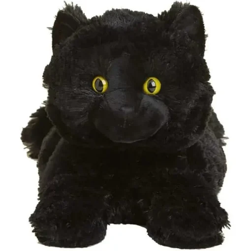 Owl & Goose Gifts Warmies 13 Inch Black Cat Microwavable Plush Toy -| Plush Toys